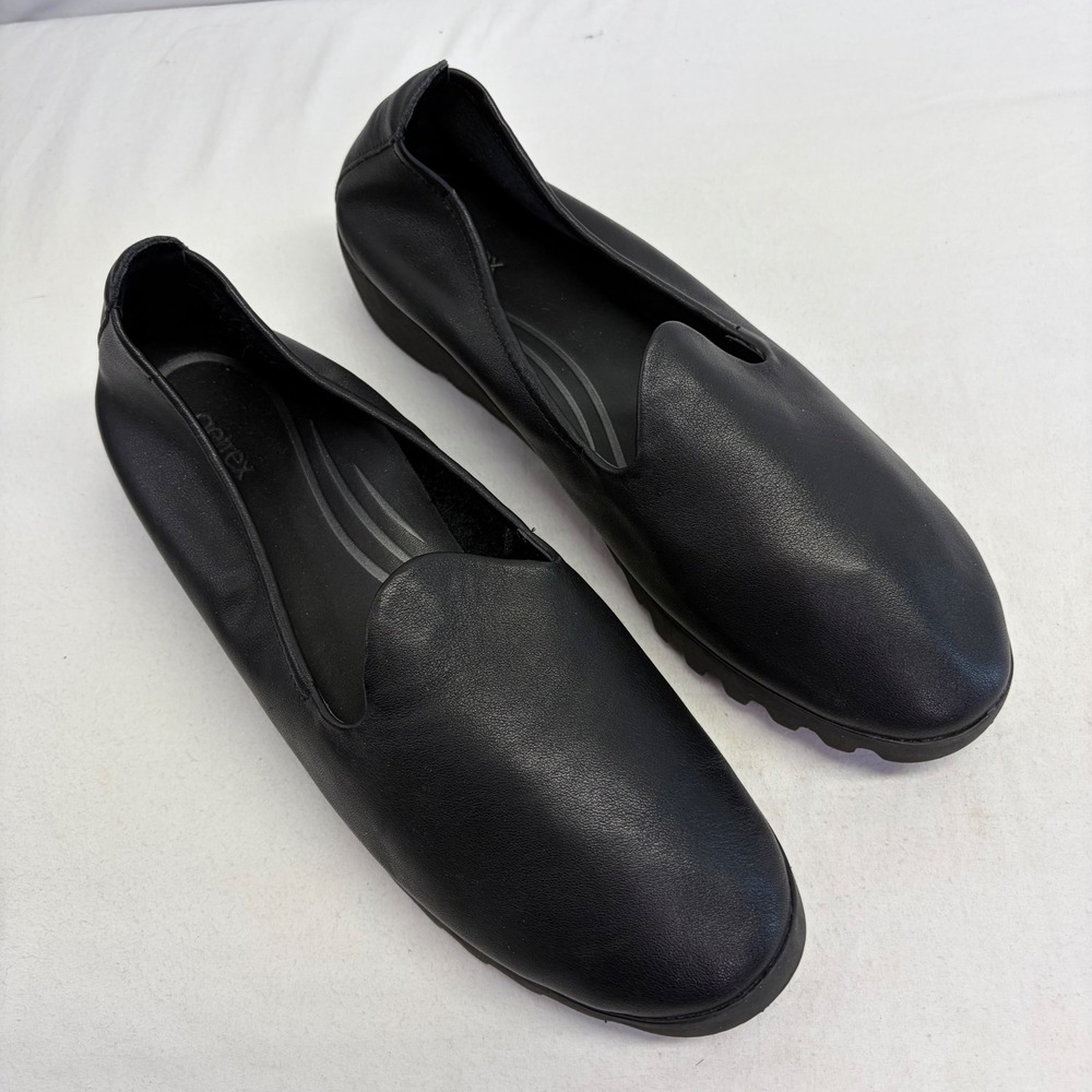 Black Slip-On Women's Comfort Loafers